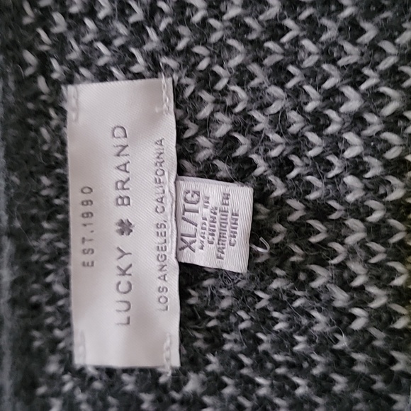 Lucky Brand Camo Sweater - Picture 4 of 5